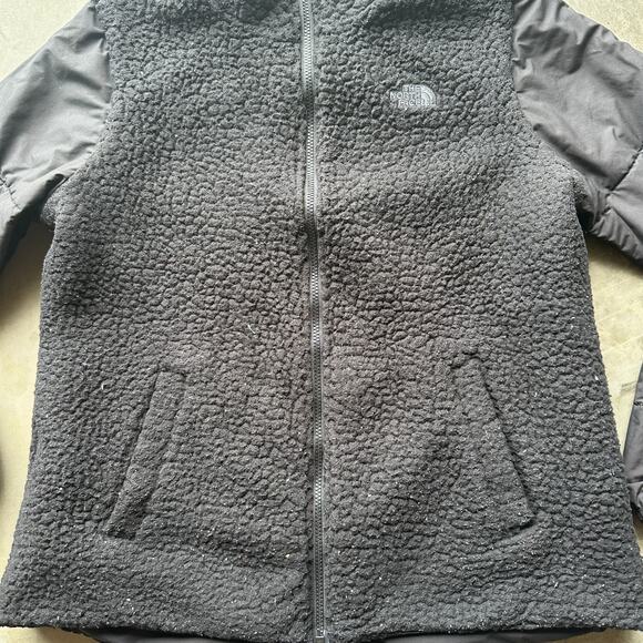 The North Face Merriewood Reversible Jacket Women's Large Full Zip Fleece - Picture 11 of 14